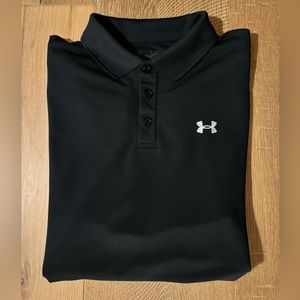 UNDER ARMOUR Men’s Size L Short Sleeve Polo